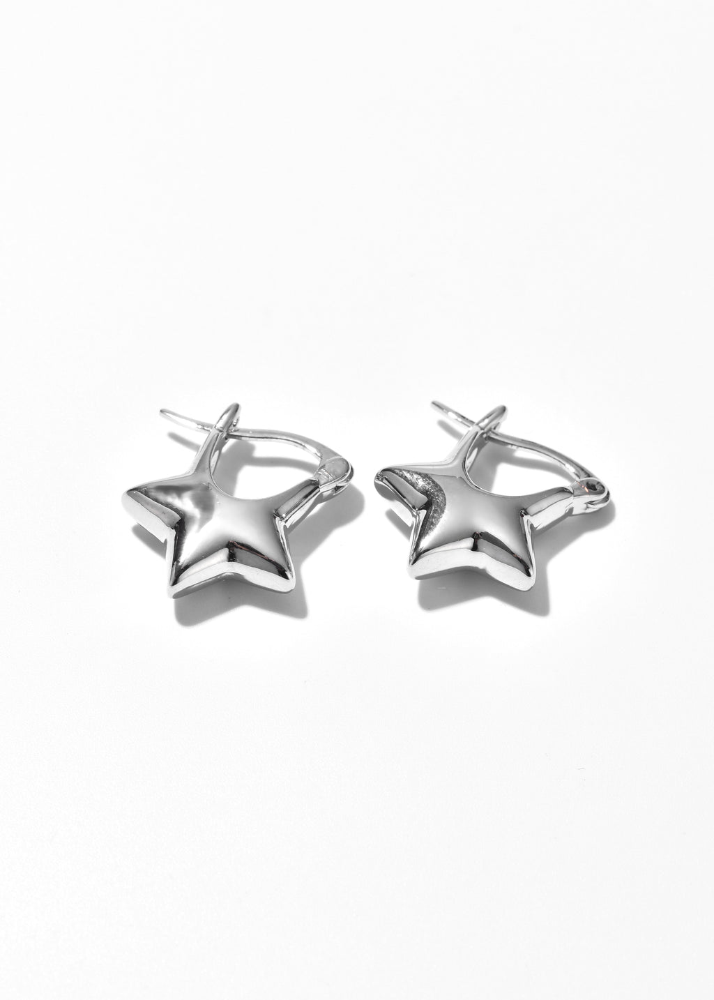 Starlit Star Hoop Earrings — Wimsico