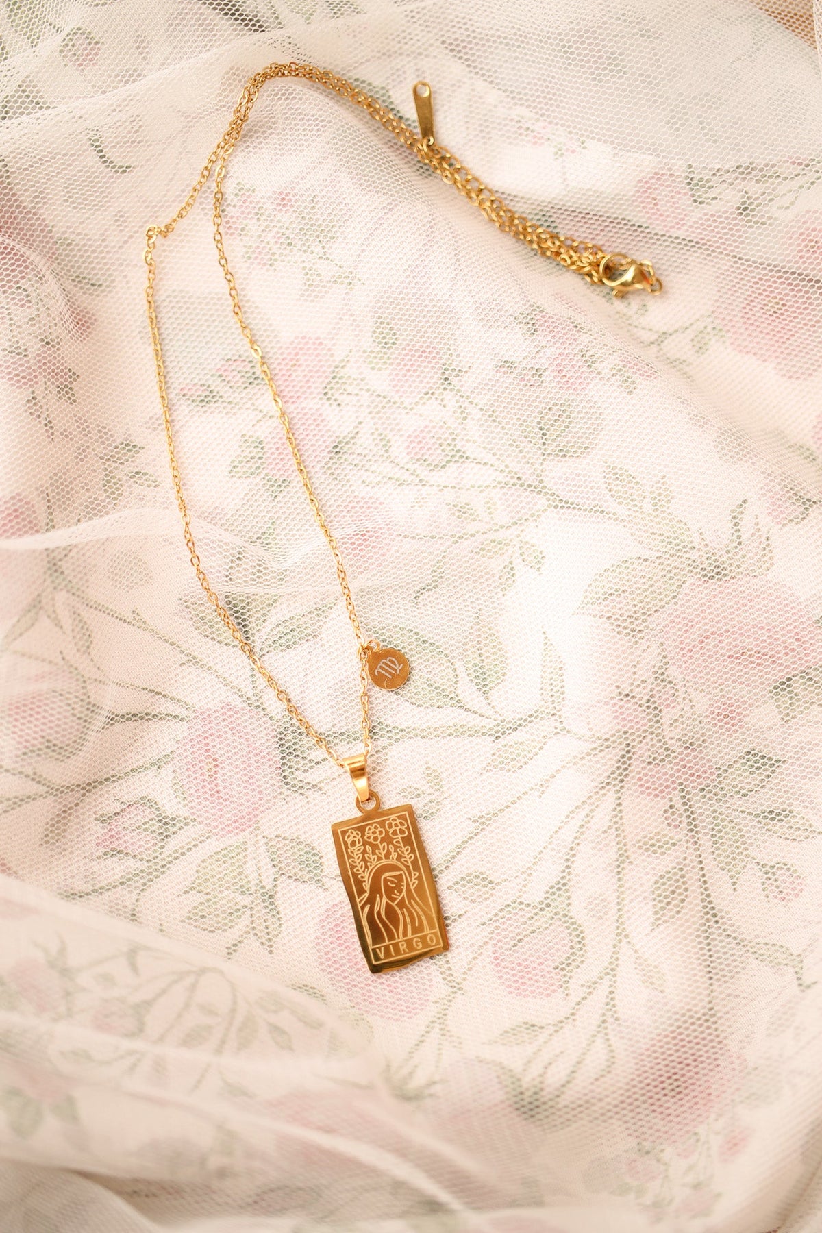 Written in the Stars Reversible Zodiac Necklace — Rose & Clay