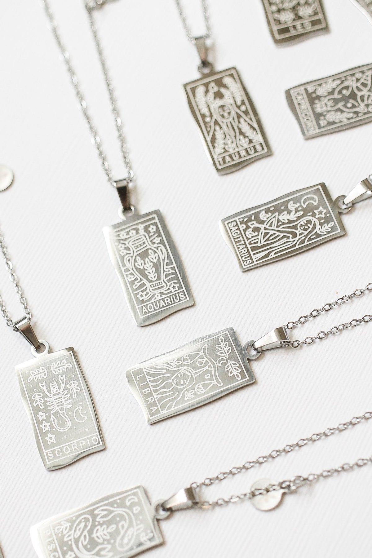 Written in the Stars Reversible Zodiac Necklace — Rose & Clay