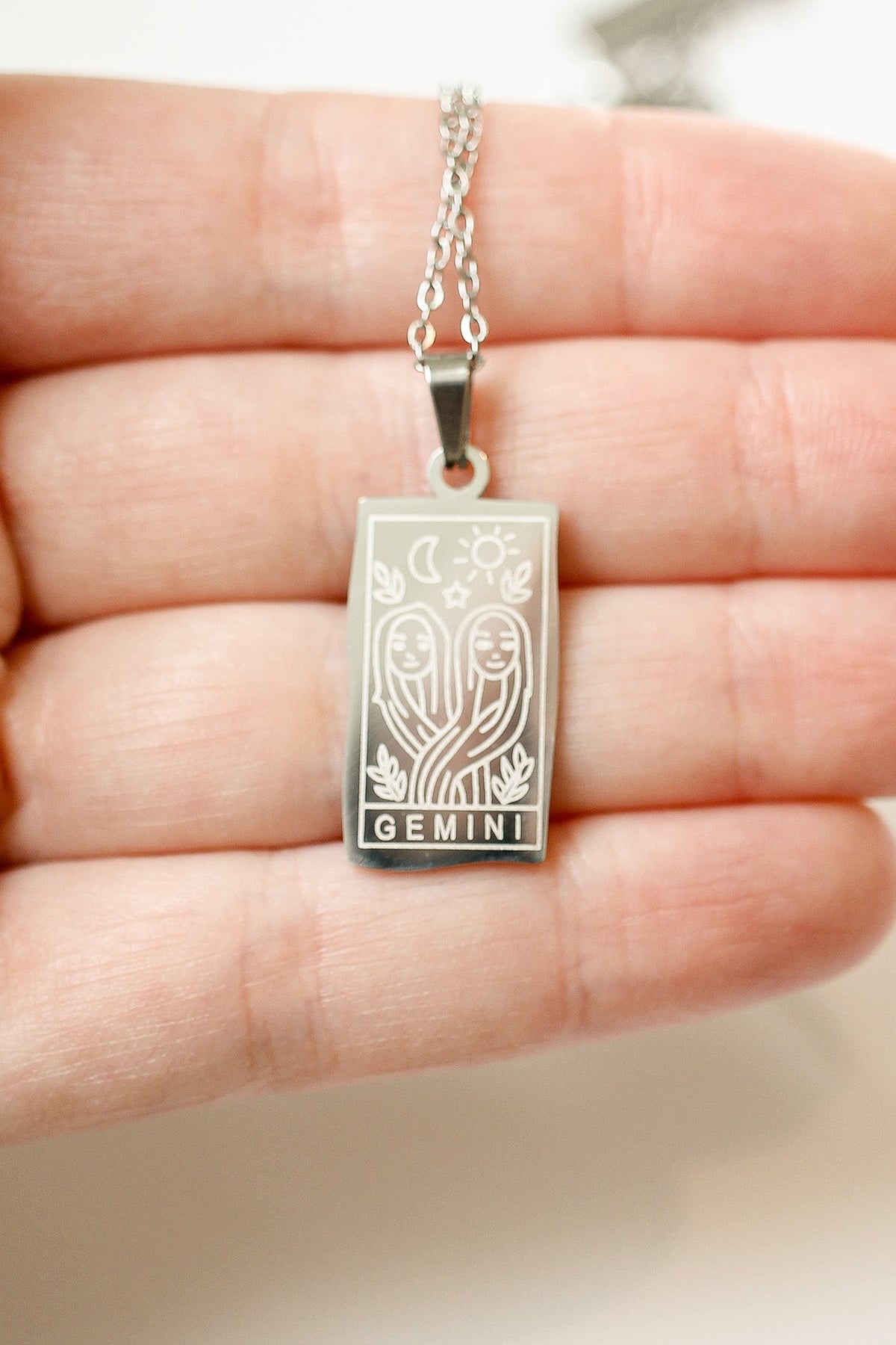 Written in the Stars Reversible Zodiac Necklace — Rose & Clay