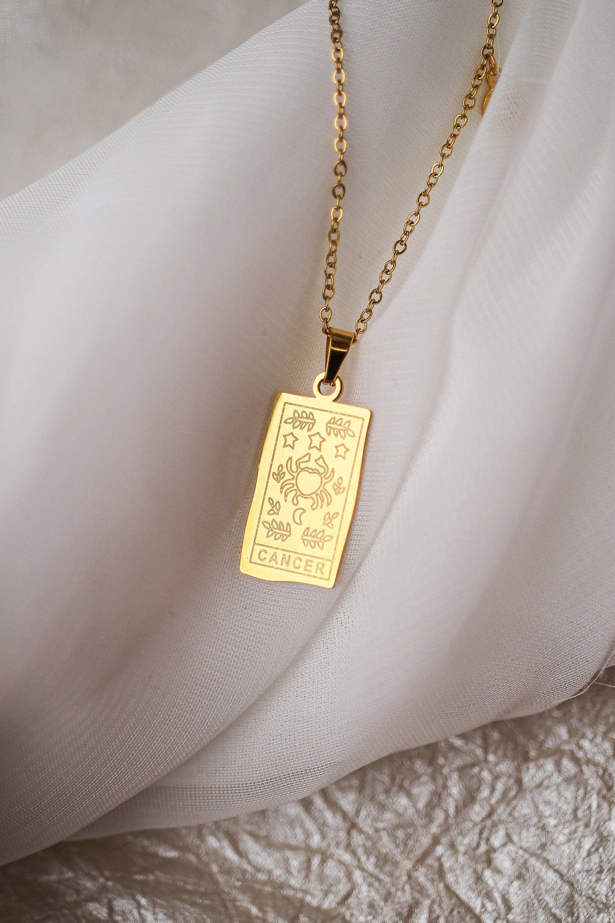 Written in the Stars Reversible Zodiac Necklace — Rose & Clay