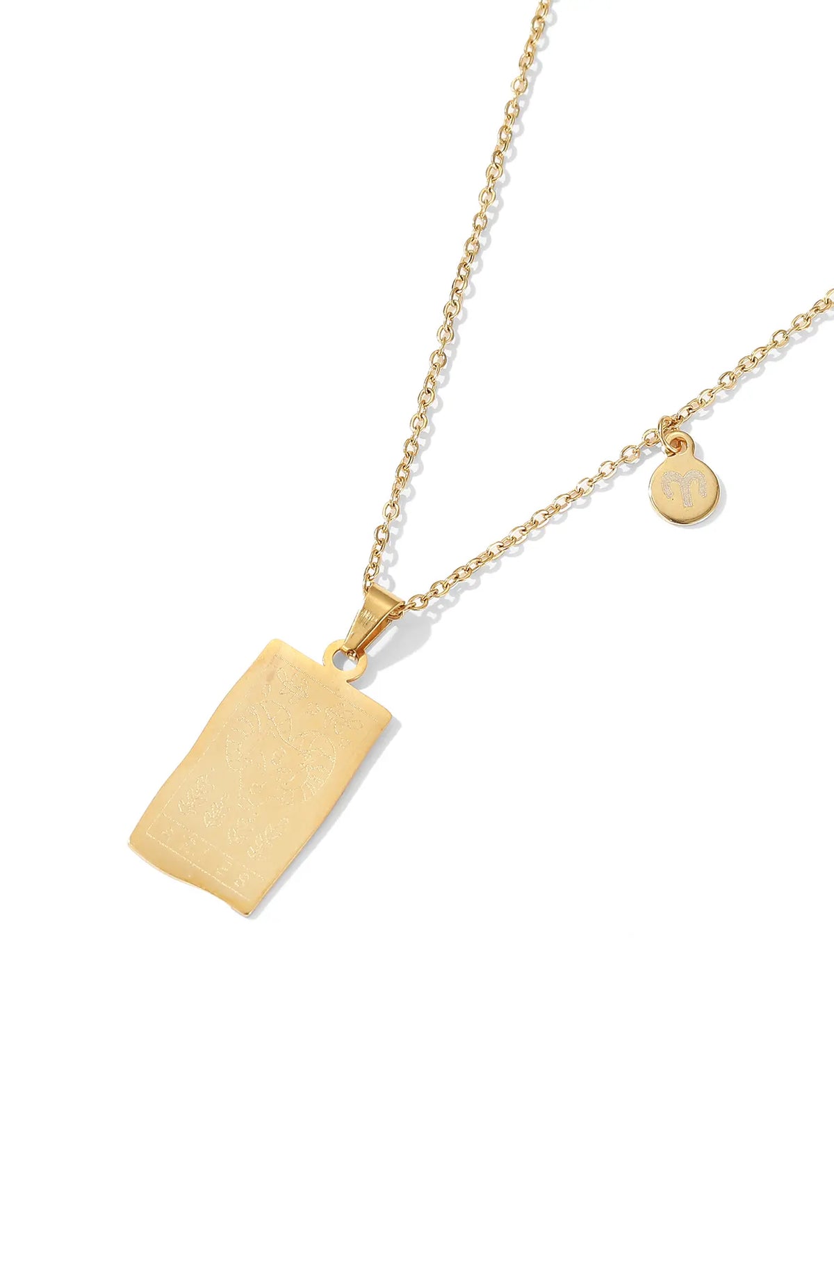 Star Sign Zodiac Pendant Necklace — Wimsico