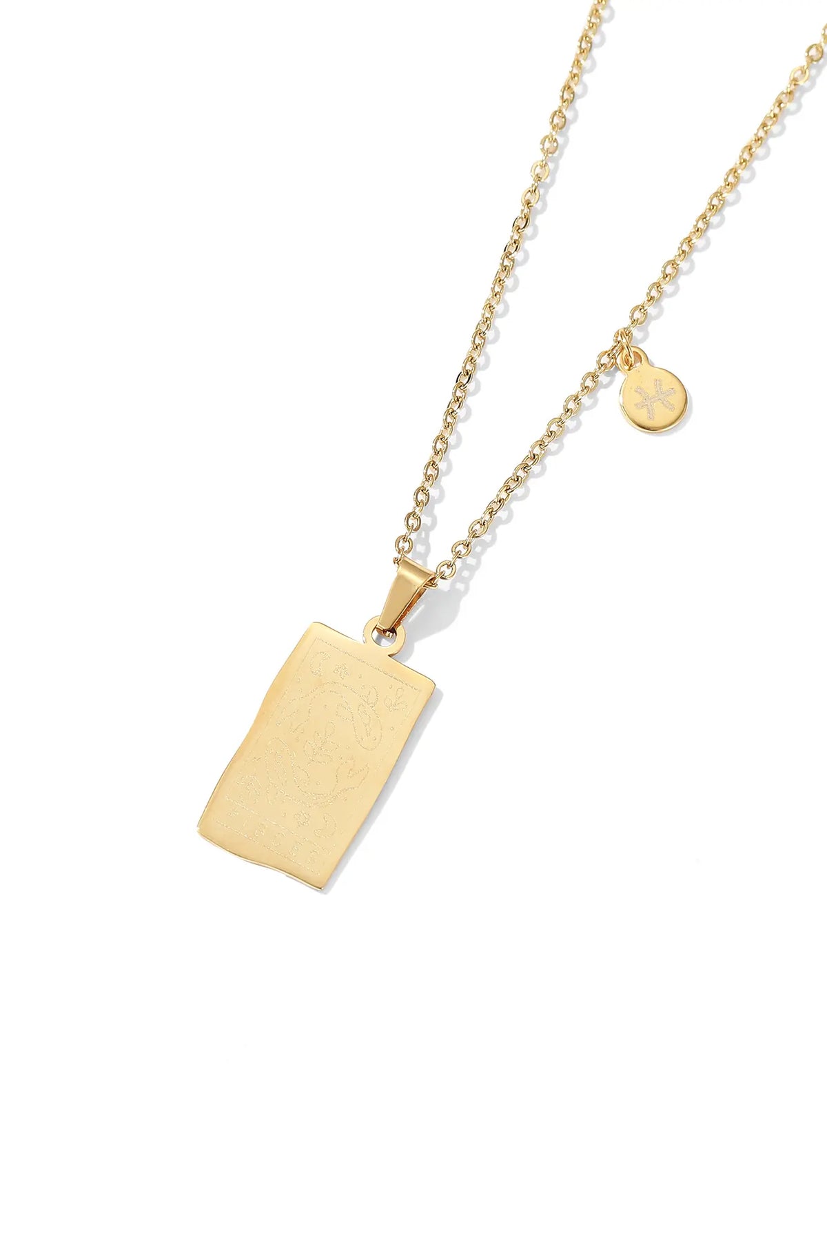 Star Sign Zodiac Pendant Necklace — Wimsico